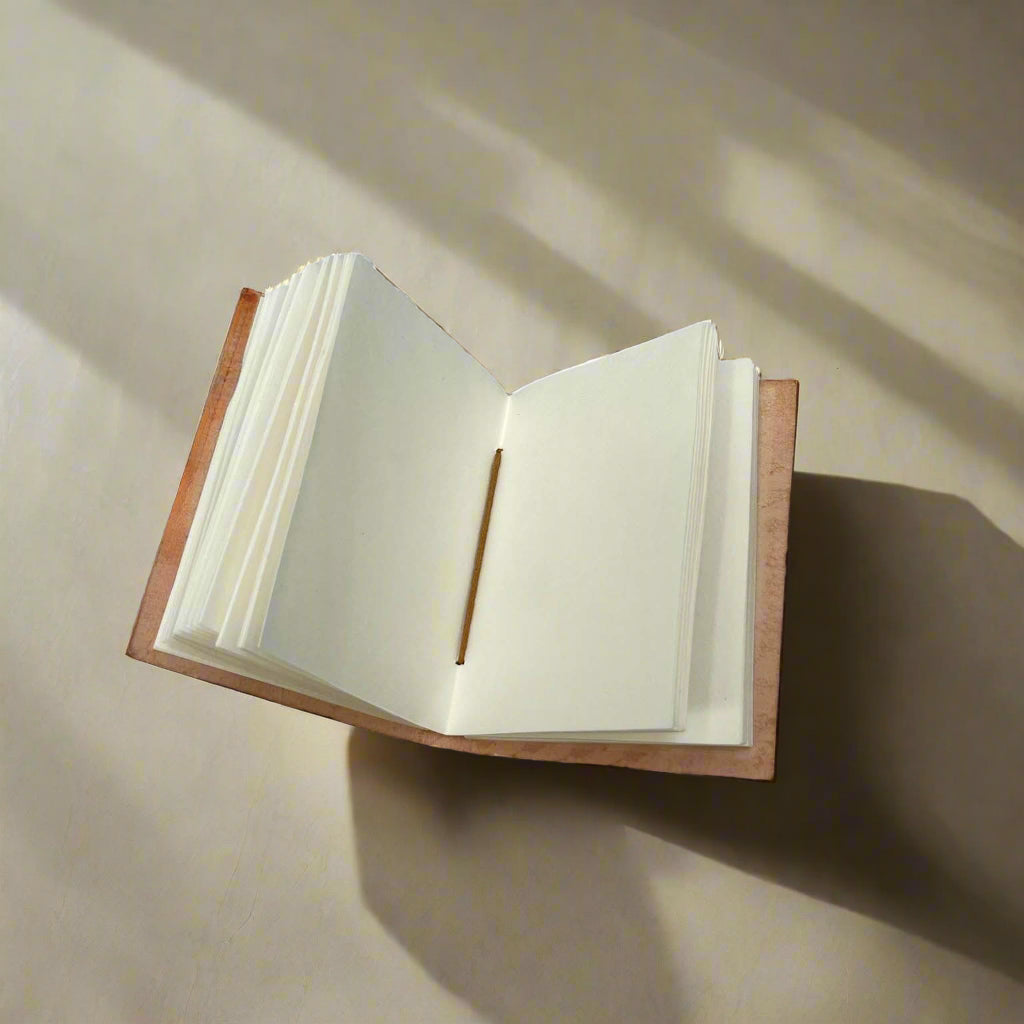 Pocket Leather Notebook | Reflections, Gratitude, Compliments, Vows, Promises