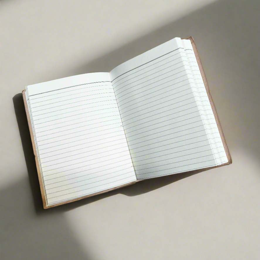 Emily Brontë "Wuthering Heights" Leather Journal - Timeless Romance & Souls Unite