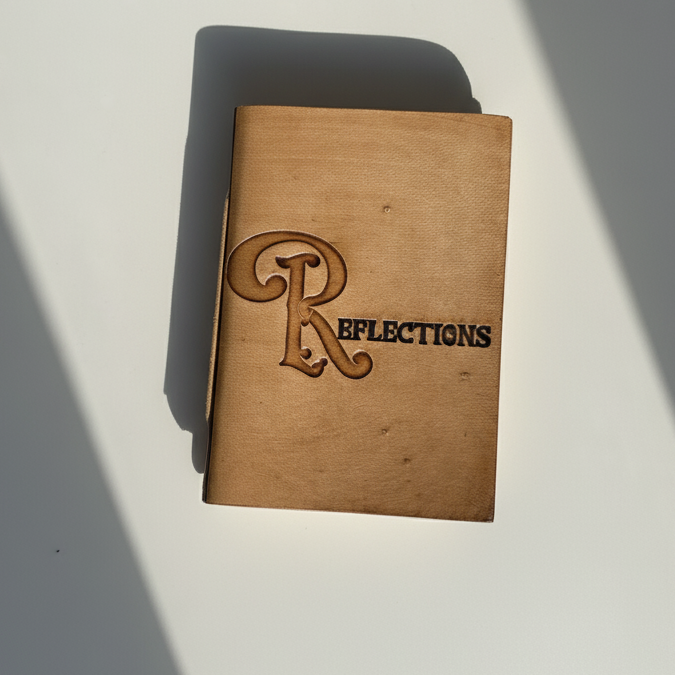 Pocket Leather Notebook | Reflections, Gratitude, Compliments, Vows, Promises