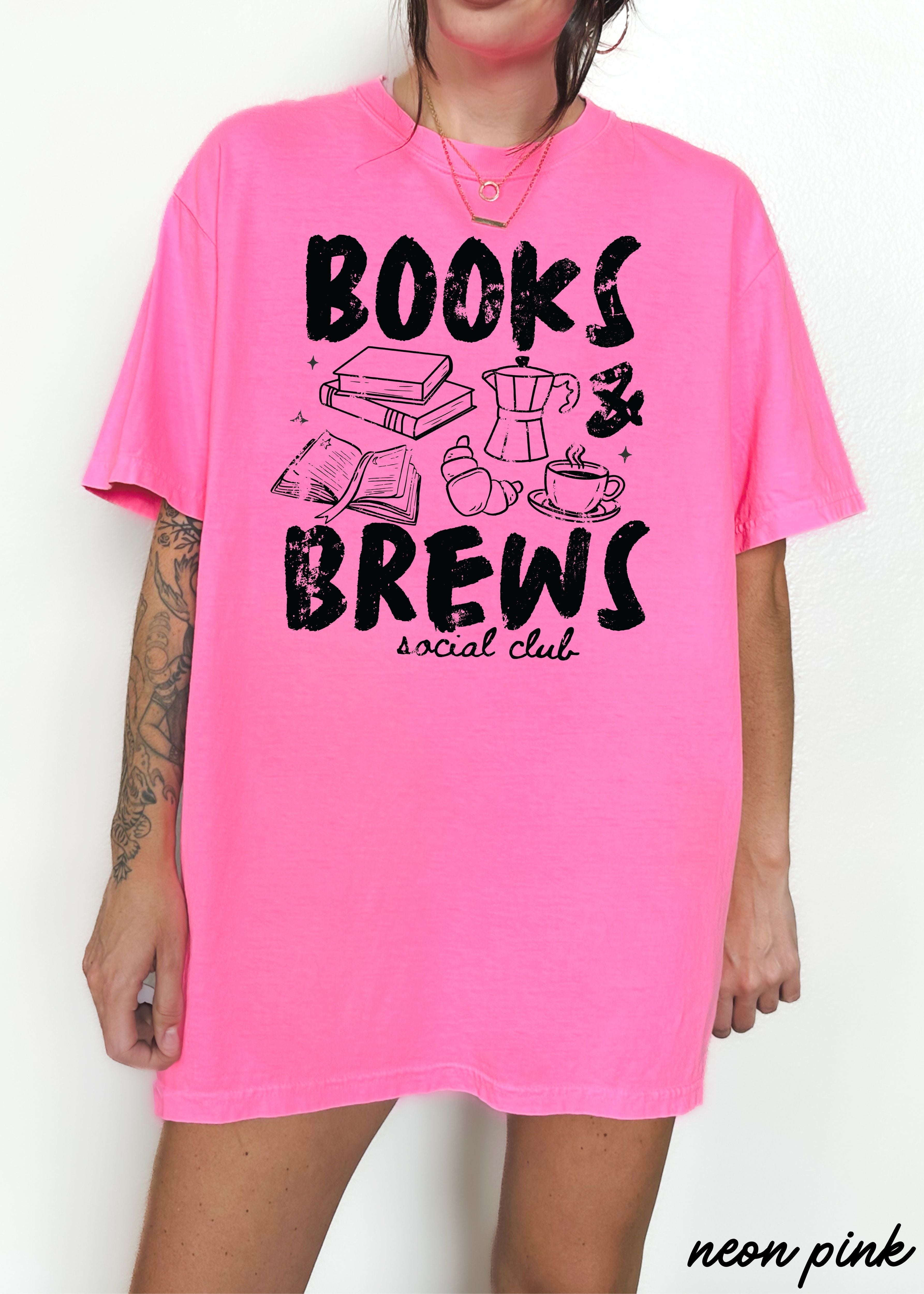Books & Brews Tee *16 Colors (S-3X) COPY