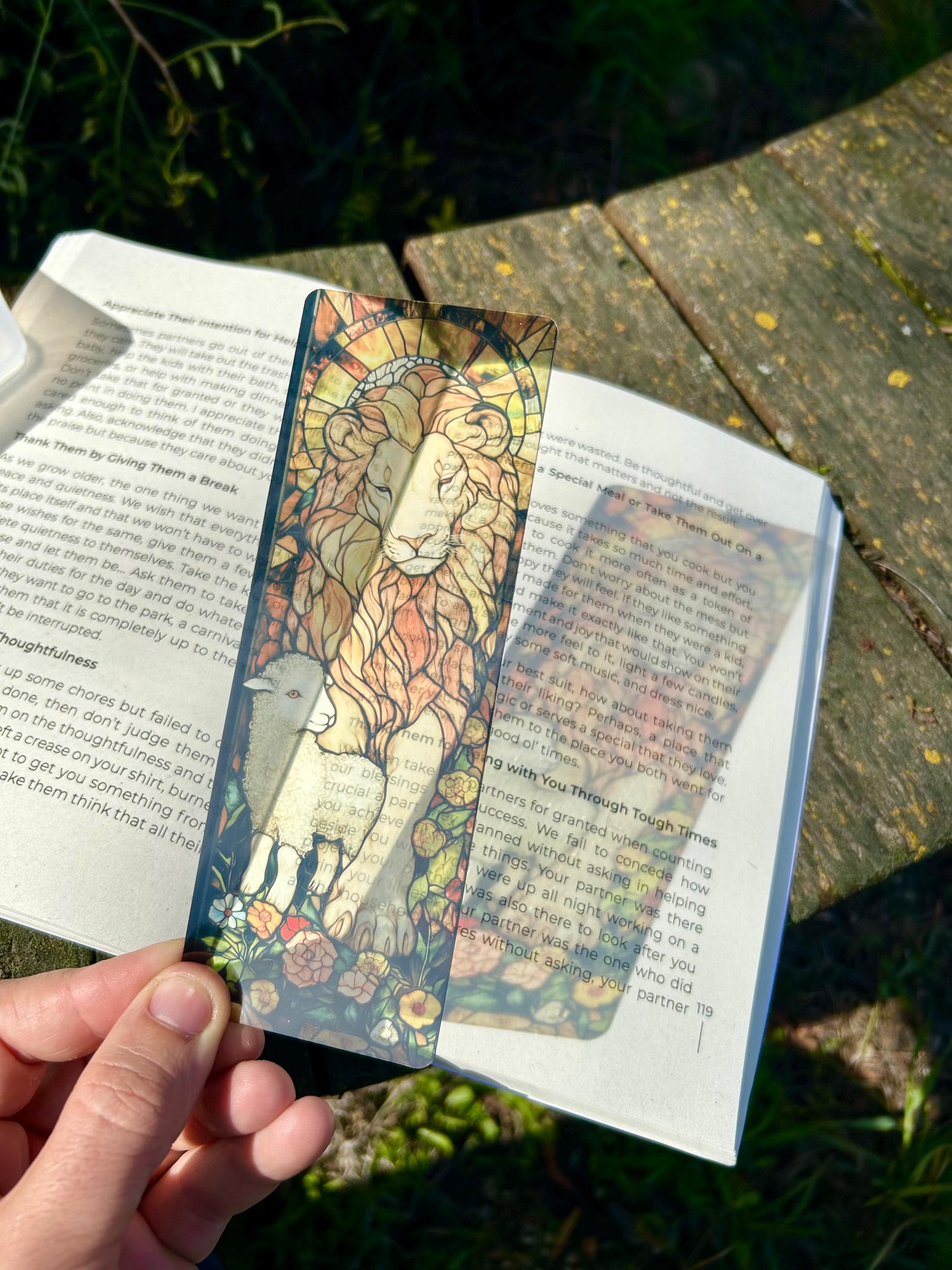 Lion and the Lamb Bookmark