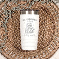 Book Lover Tumbler | Insulated Spill Resistant Cup – Literary Drinkware for Bookworms & Writers