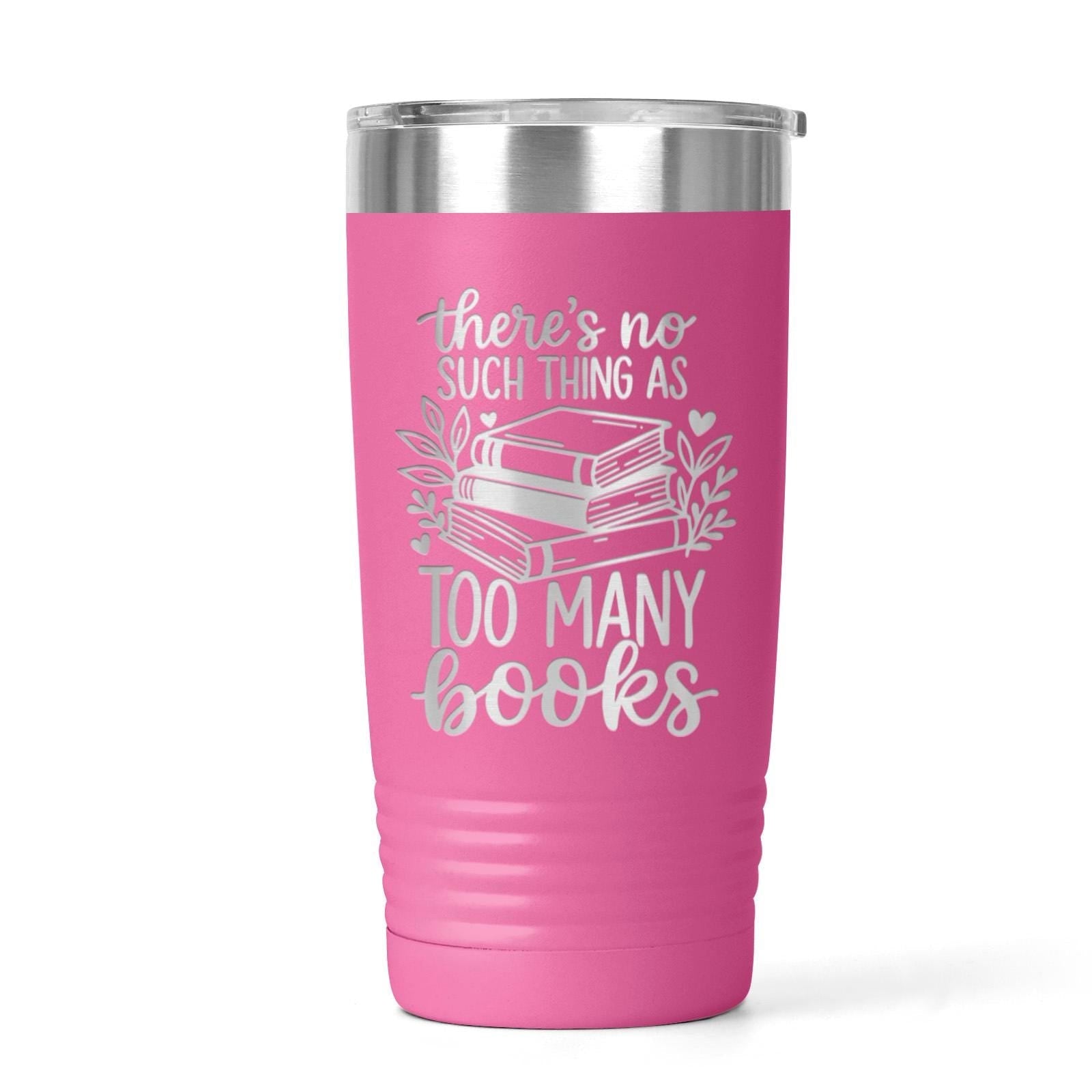Double Wall Travel Mug – Insulated Tumbler for Book Lovers | Durable, Lightweight