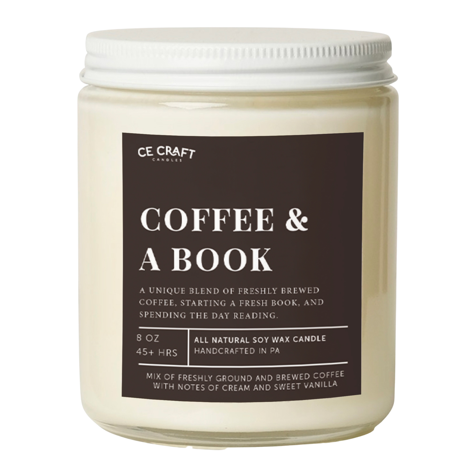 Coffee & A Book Scented Candle