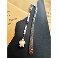 Beaded Metal Hook Bookmark - Handmade