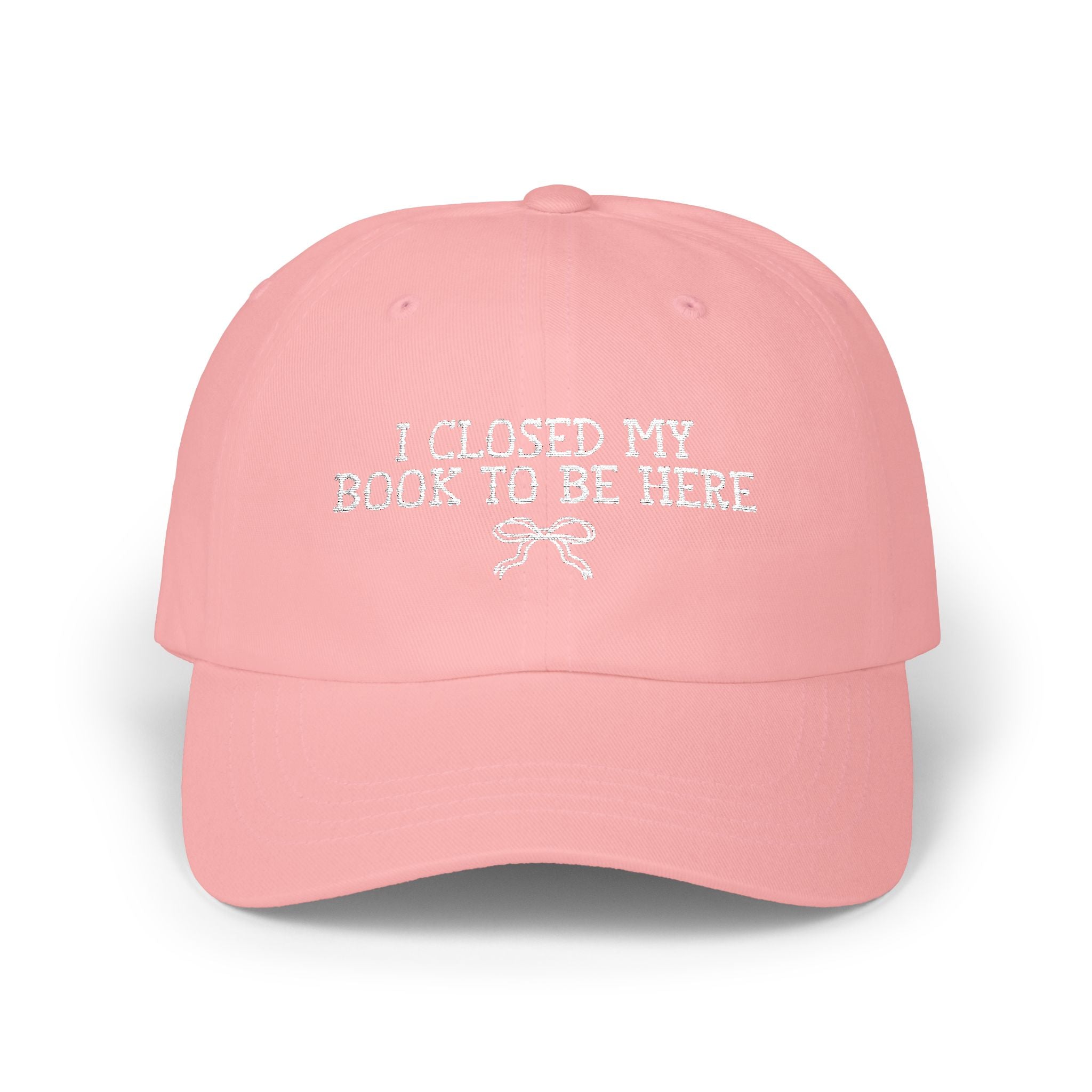 Book Lover Gift Idea: I Closed My Book to Be Here