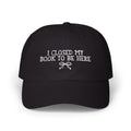 Book Lover Gift Idea: I Closed My Book to Be Here