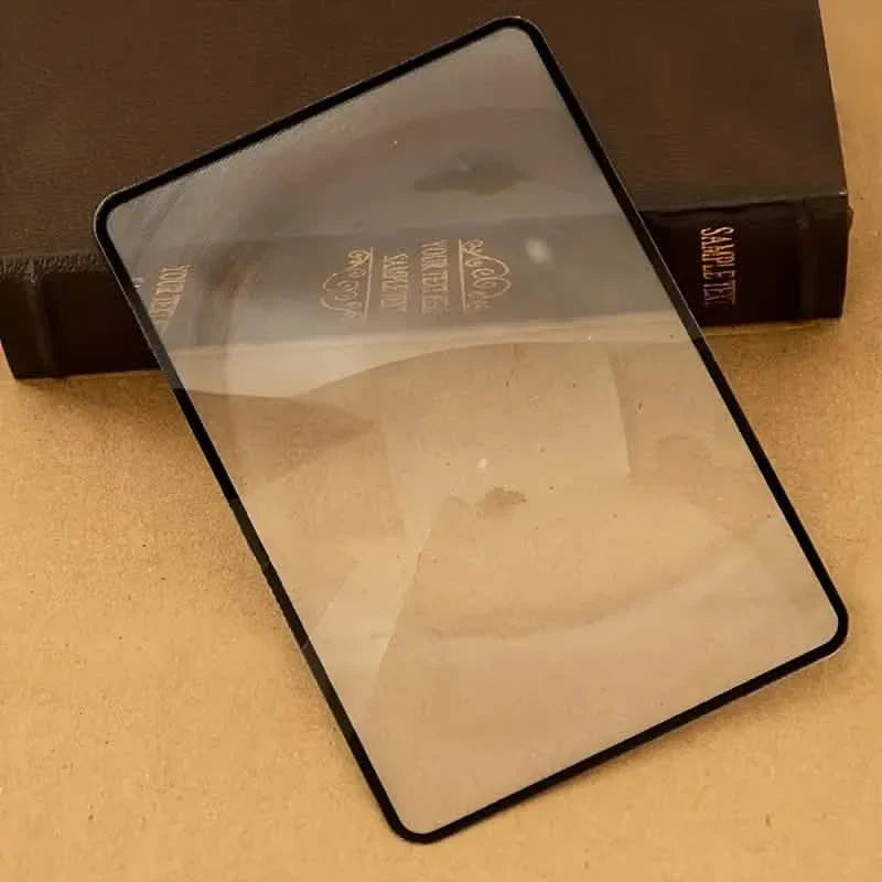Book Page Magnification 180X120mm - Ultra Thin Convenient PVC Magnifier
