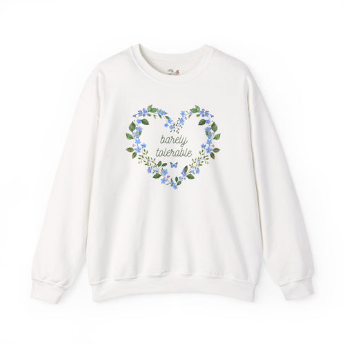 Bookish Jane Austen Sweatshirt: Barely Tolerable