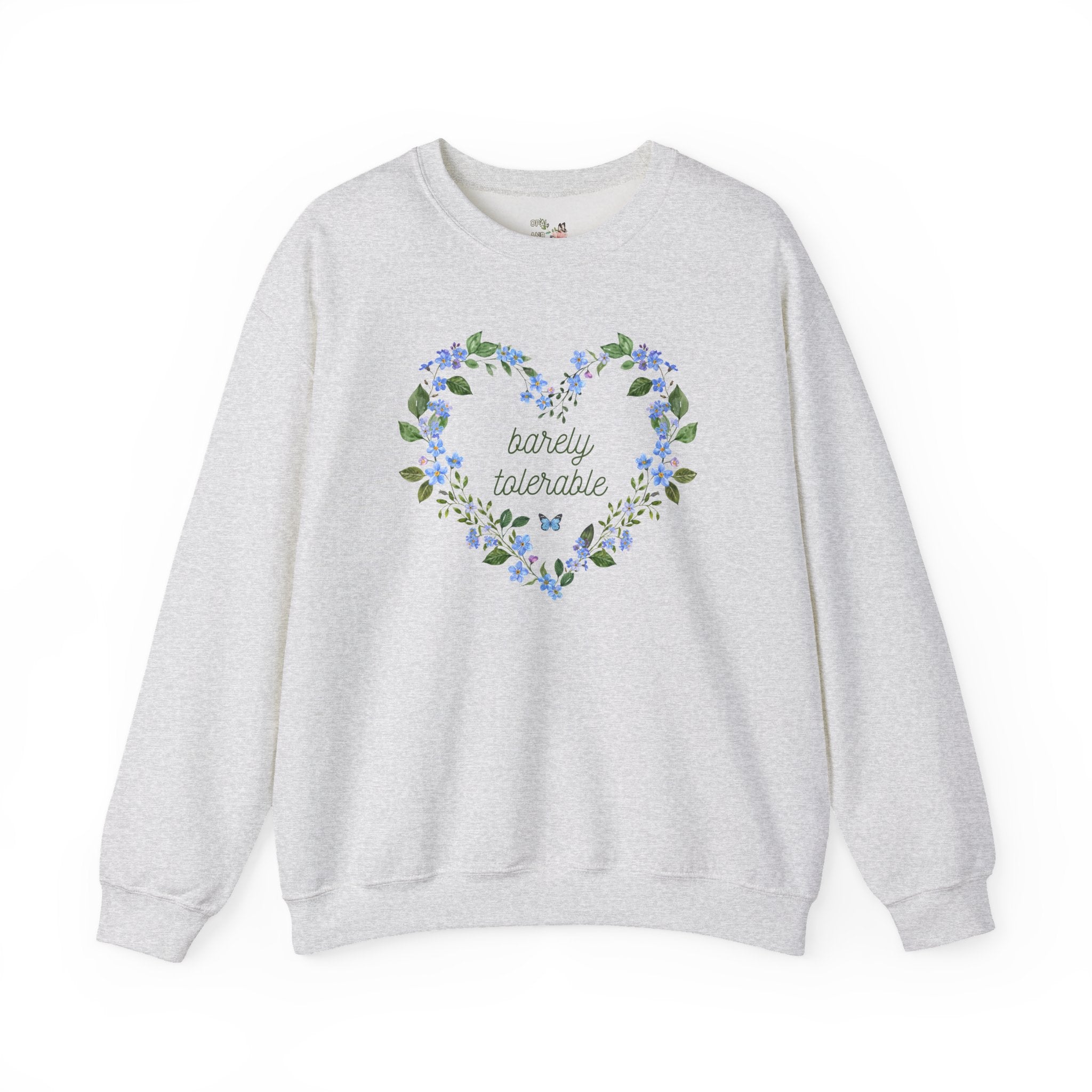 Bookish Jane Austen Sweatshirt: Barely Tolerable