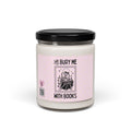 Bookish Skeleton Candle