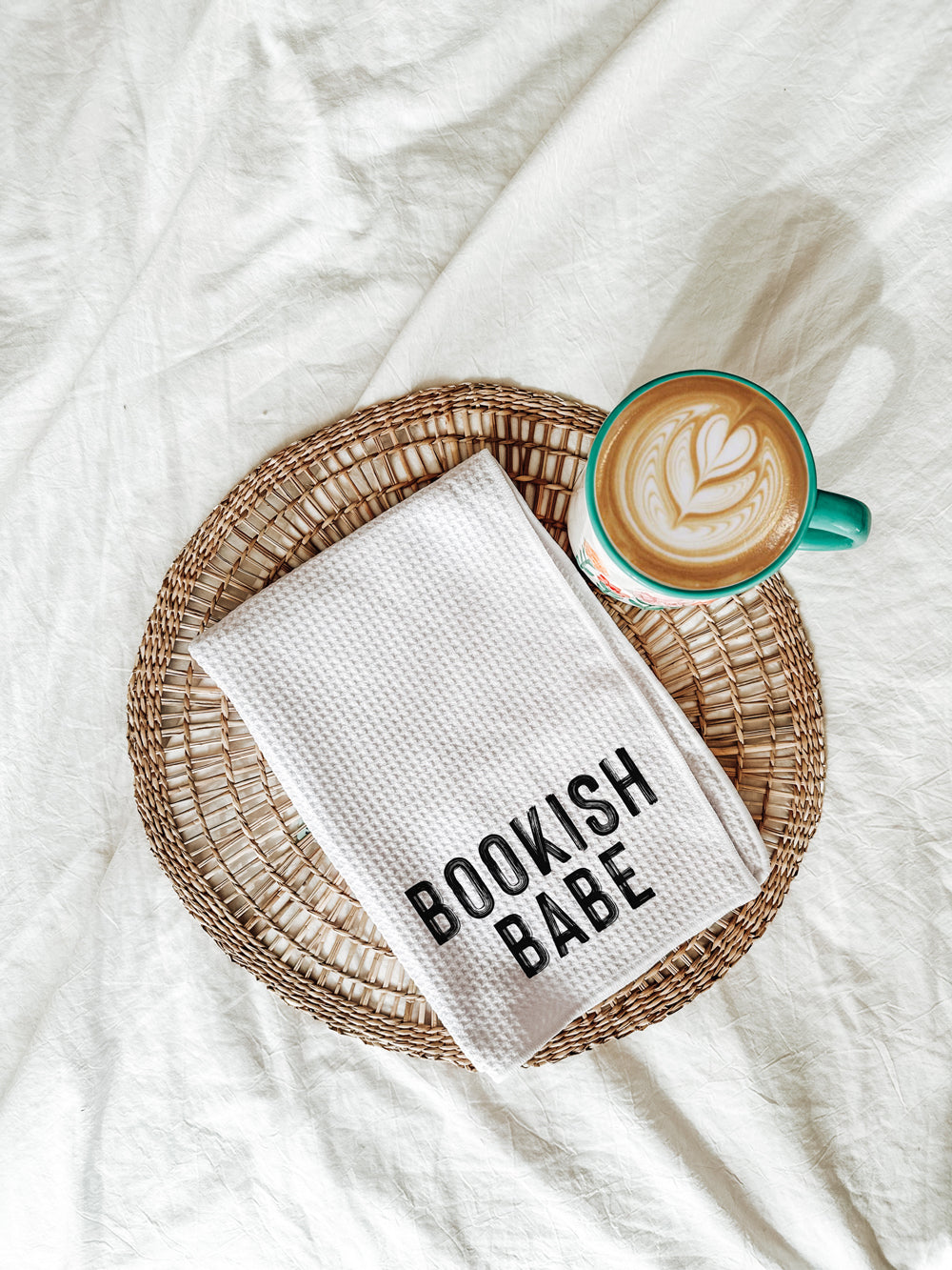 Bookish Babe Tea Towel