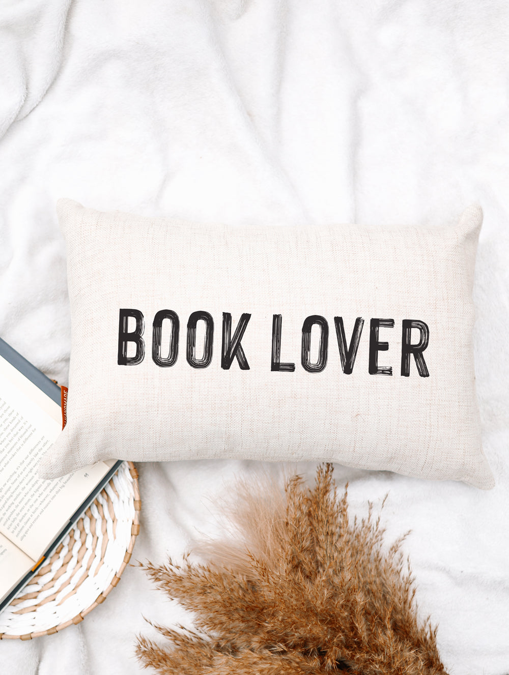 Book Pillow - Book Lover