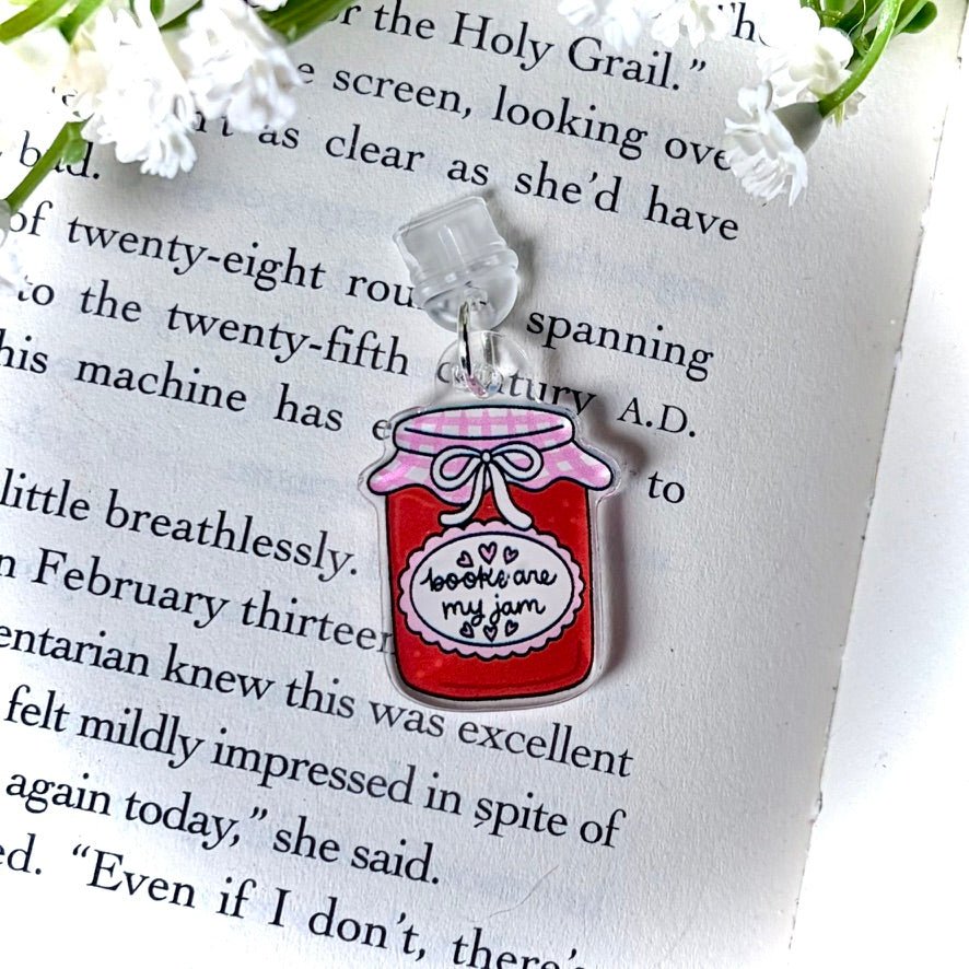 Books are my Jam USB-C Kindle Charm