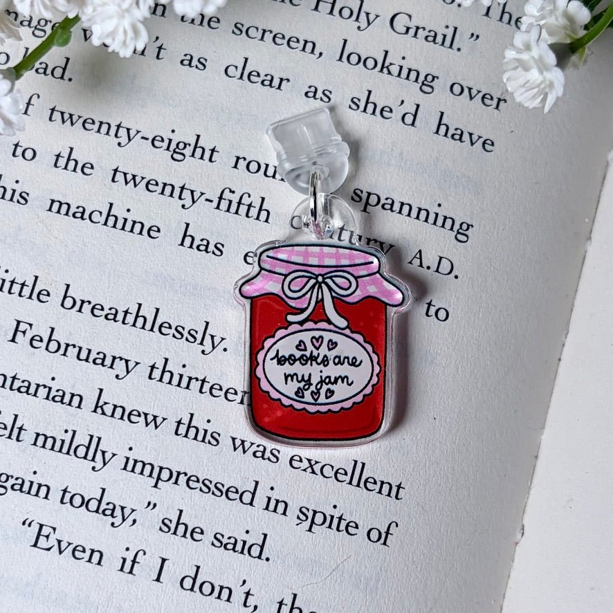 Books are my Jam USB-C Kindle Charm