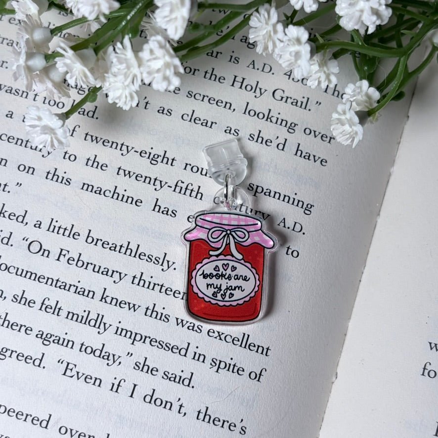 Books are my Jam USB-C Kindle Charm