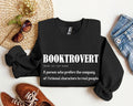 Booktrovert Cozy Reading Lover College Bookworm Study Buddy All Day Casual Sweatshirt
