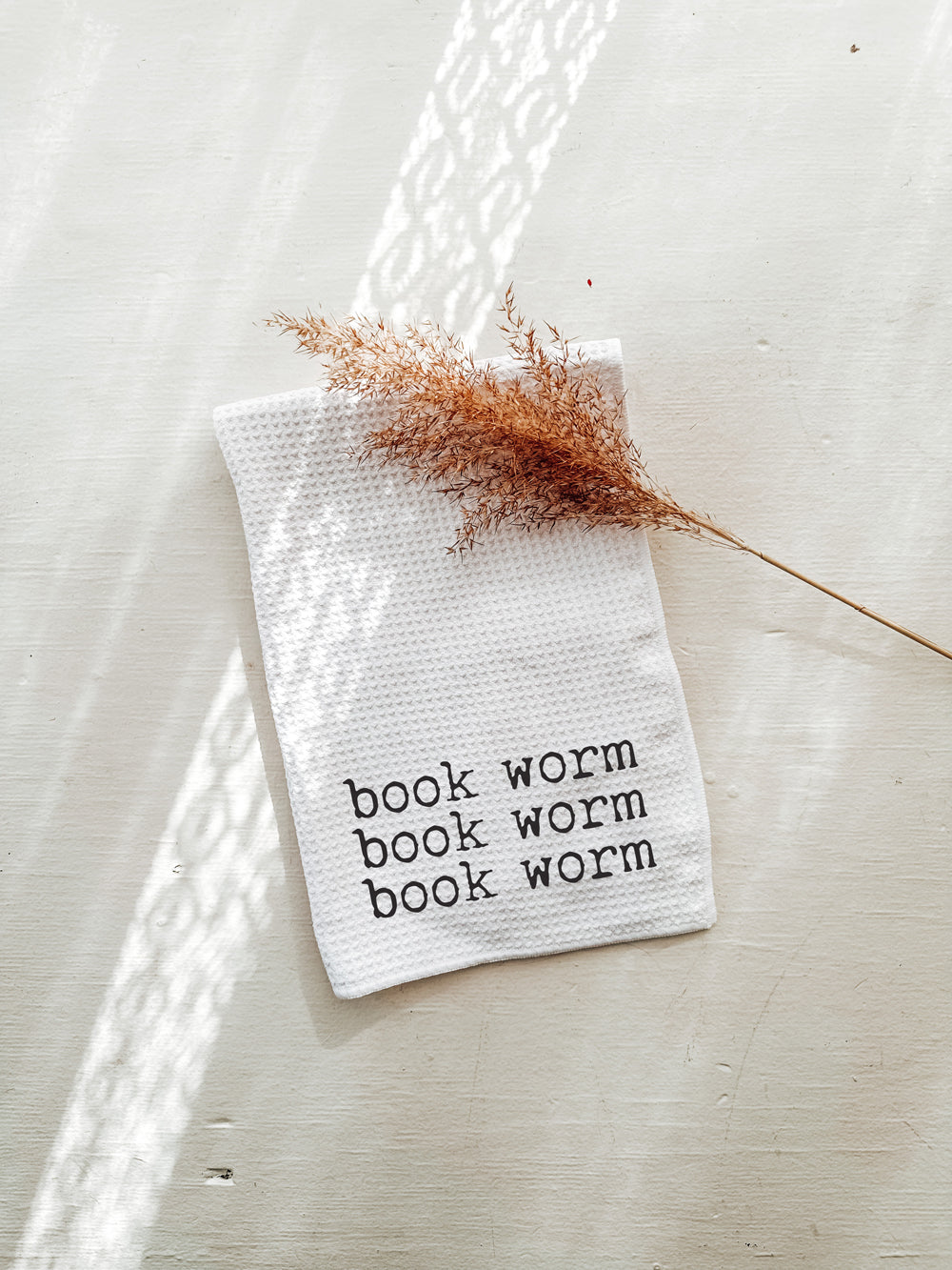 Book Worm Tea Towel