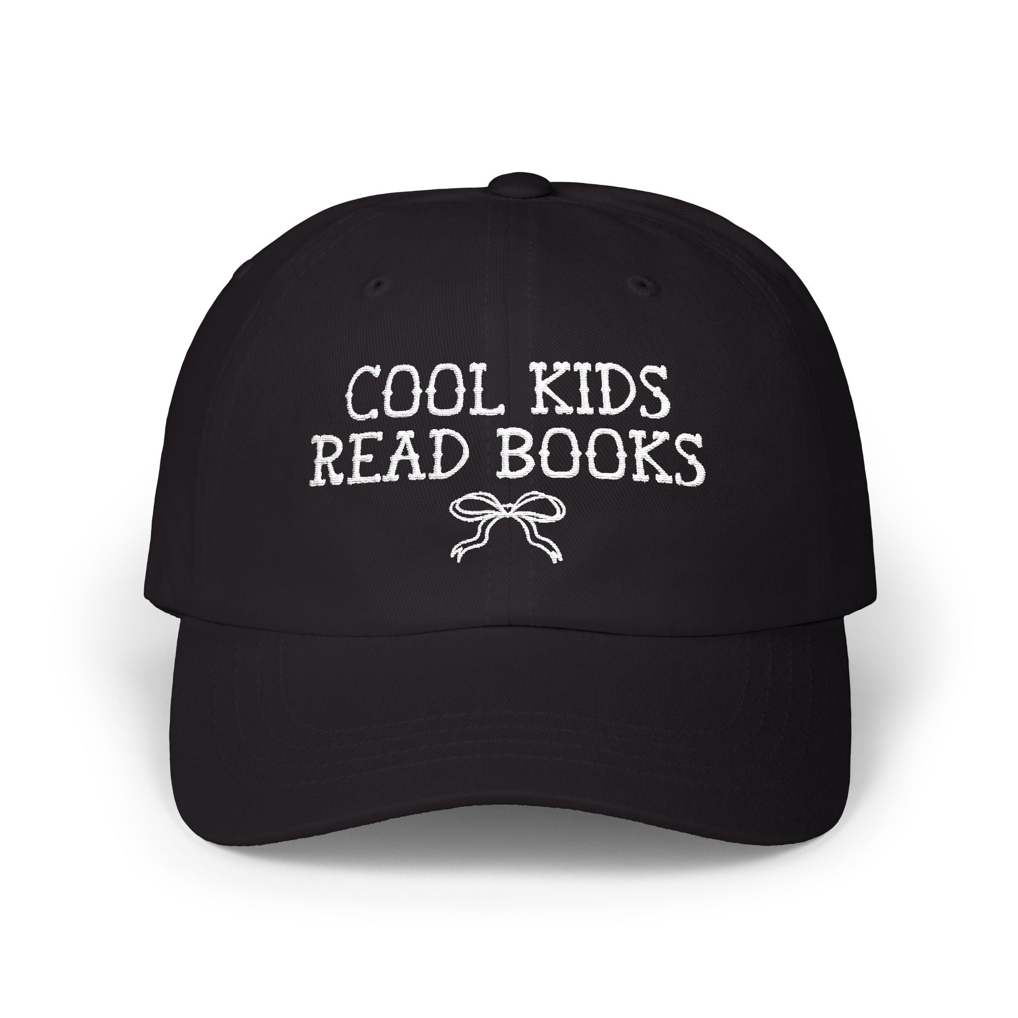 Cool Kids Read Books Hat with Bow
