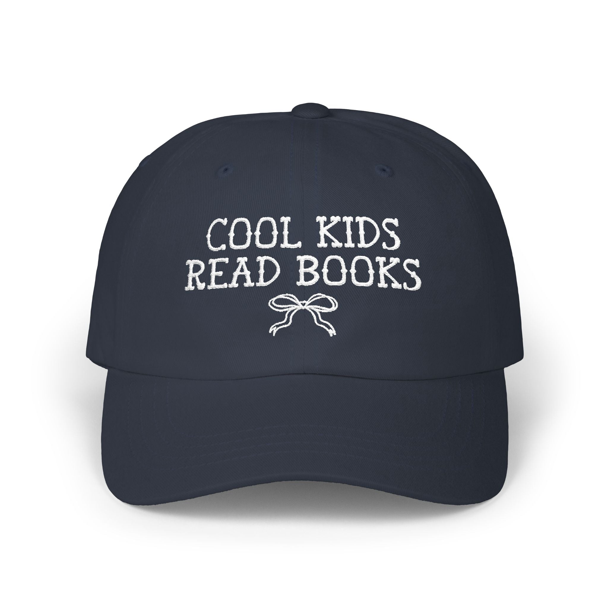 Cool Kids Read Books Hat with Bow