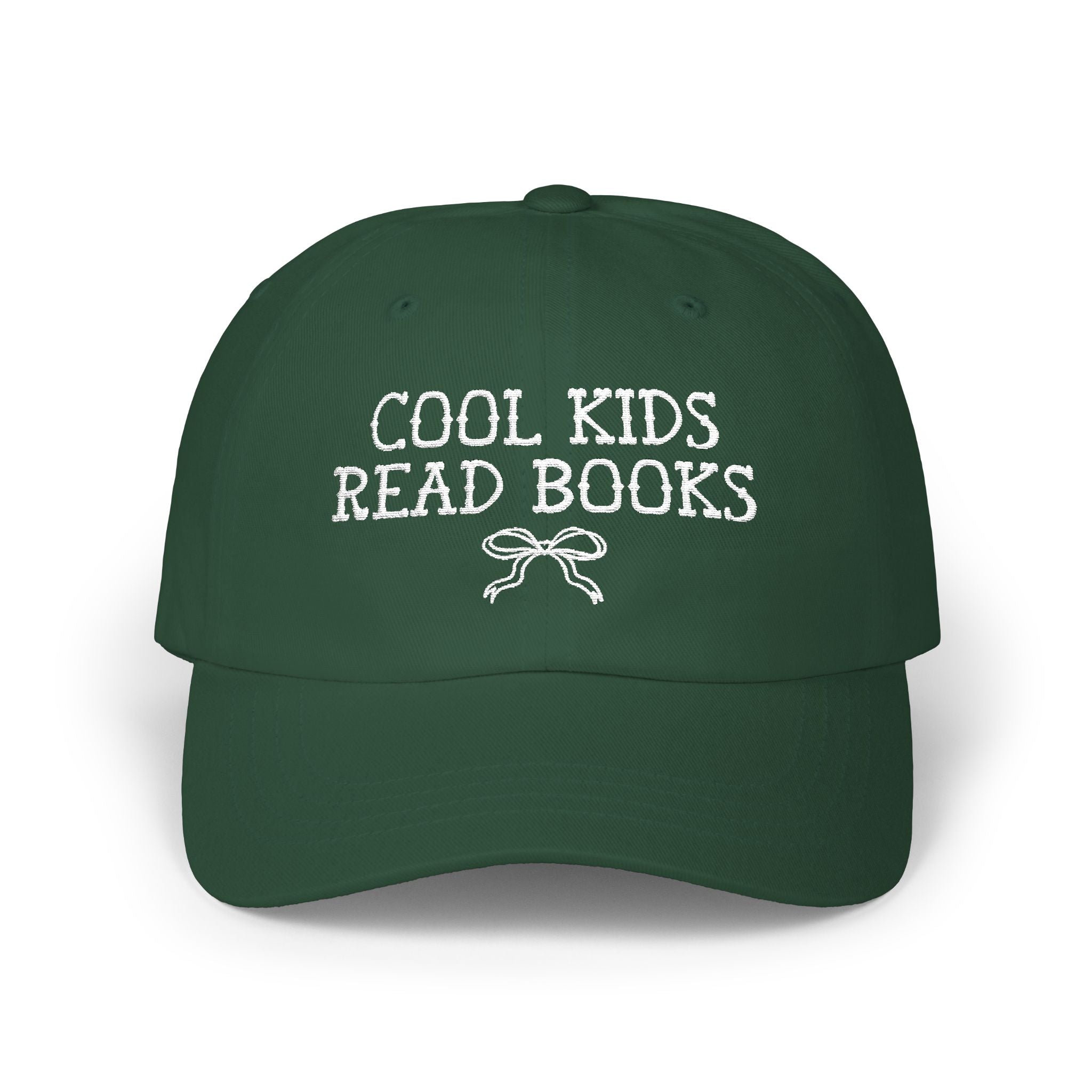 Cool Kids Read Books Hat with Bow