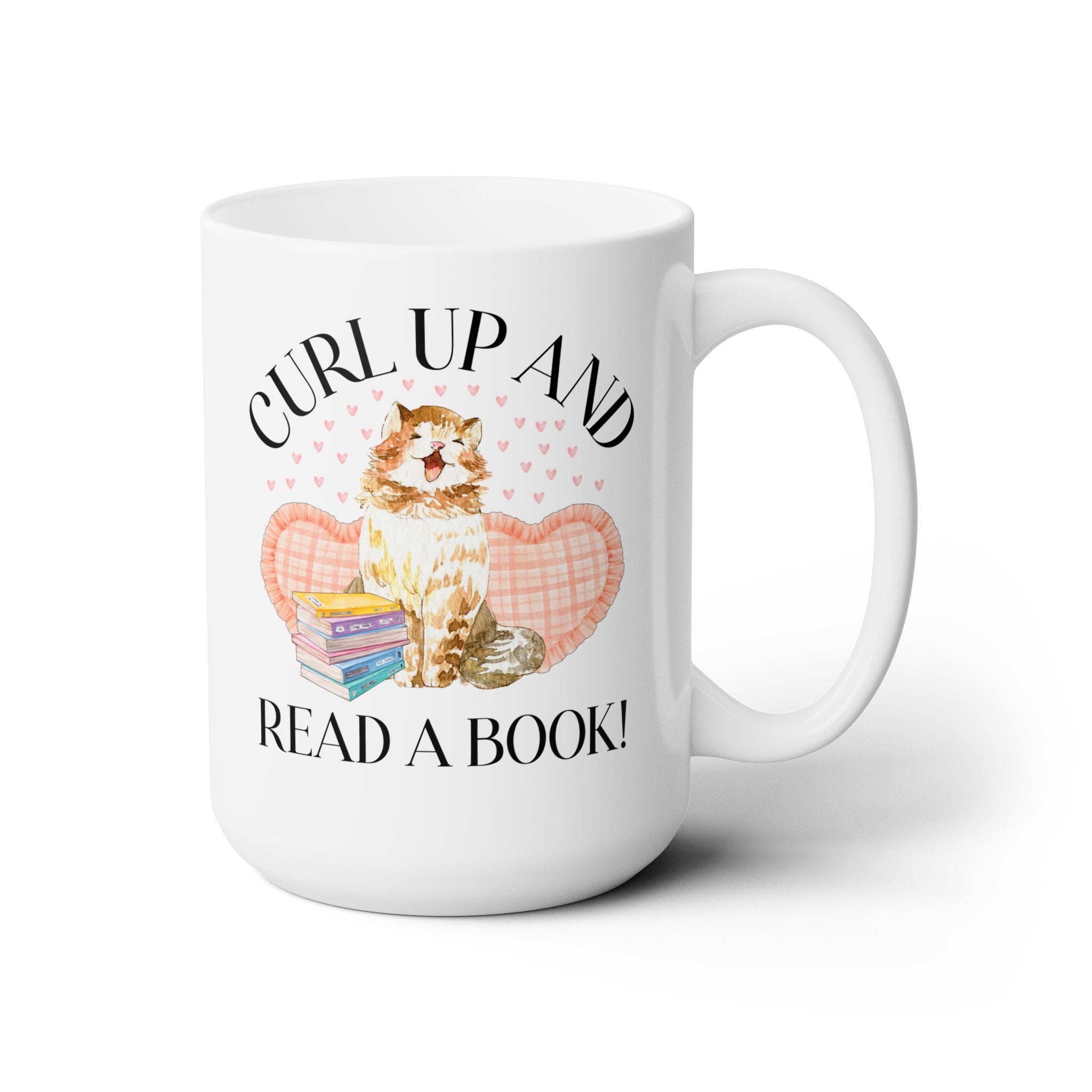 Curl Up and Read a Book Mug