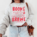 Books & Brews Sweatshirt *9 Colors (S-3X)