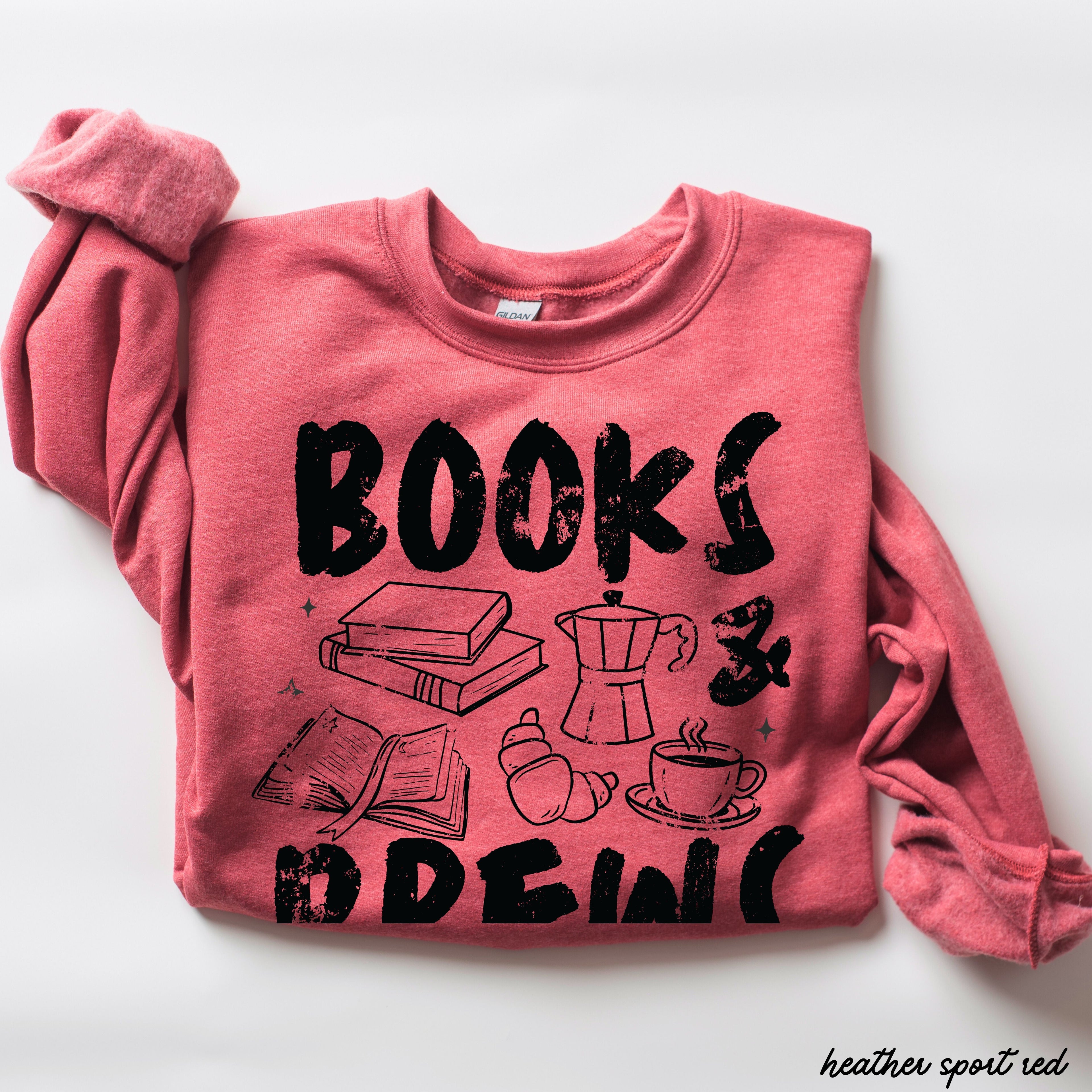 Books & Brews Sweatshirt *9 Colors (S-3X)