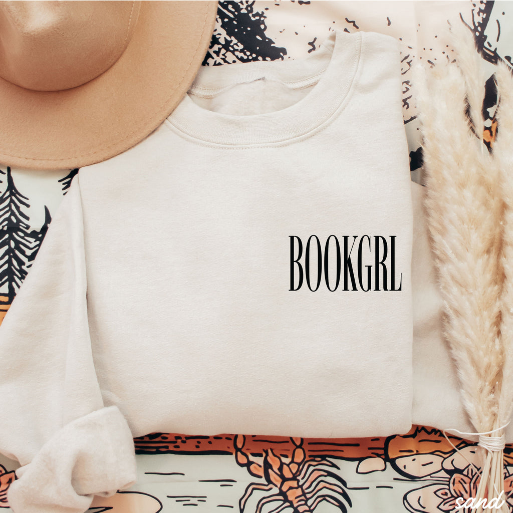 Bookgrl Sweatshirt *9 Colors (S-3X)