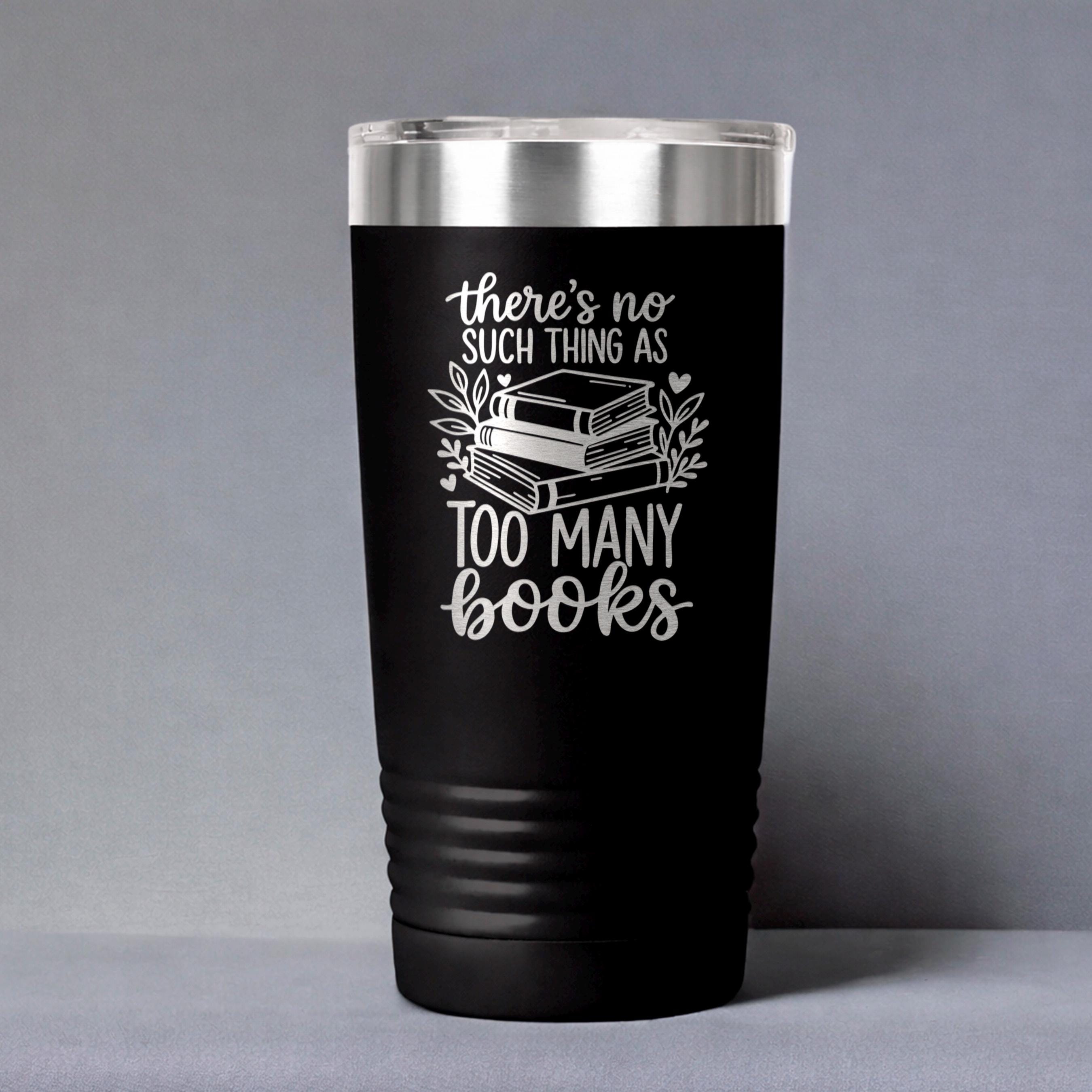 Double Wall Travel Mug – Insulated Tumbler for Book Lovers | Durable, Lightweight