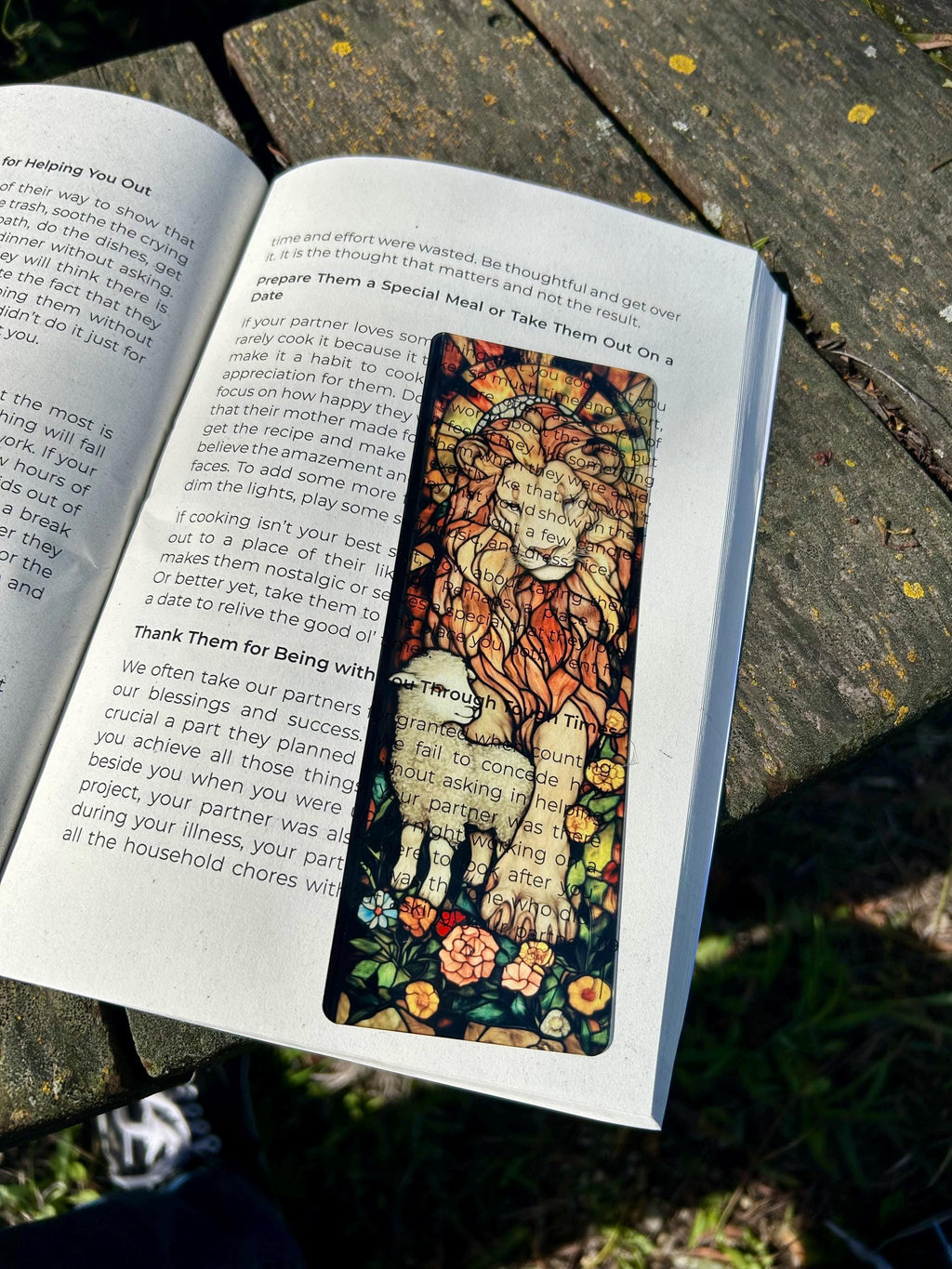 Lion and the Lamb Bookmark