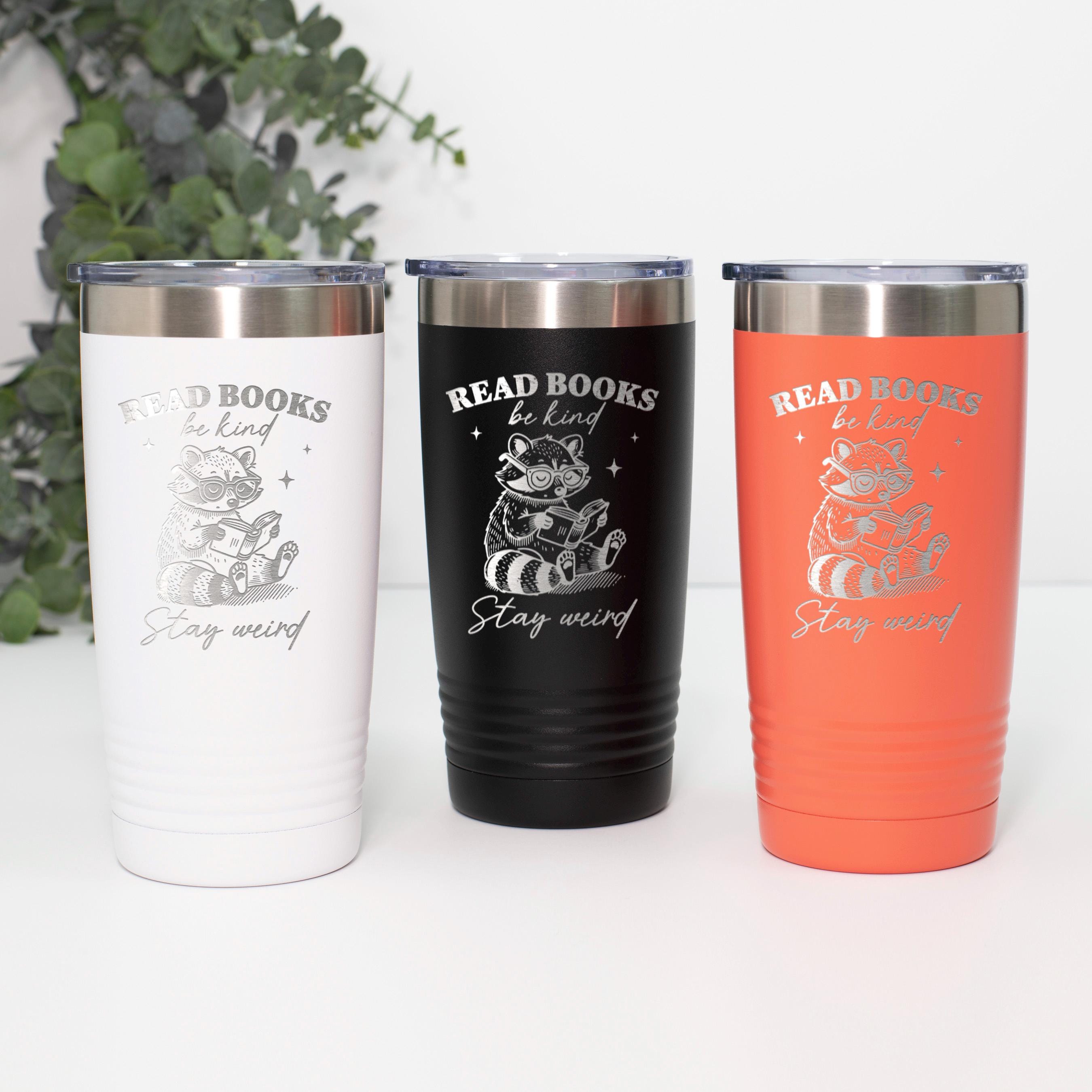 Book Lover Tumbler | Insulated Spill Resistant Cup – Literary Drinkware for Bookworms & Writers
