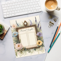 DipaliZ Floral Personal Insights Notepad Magnetic Backing