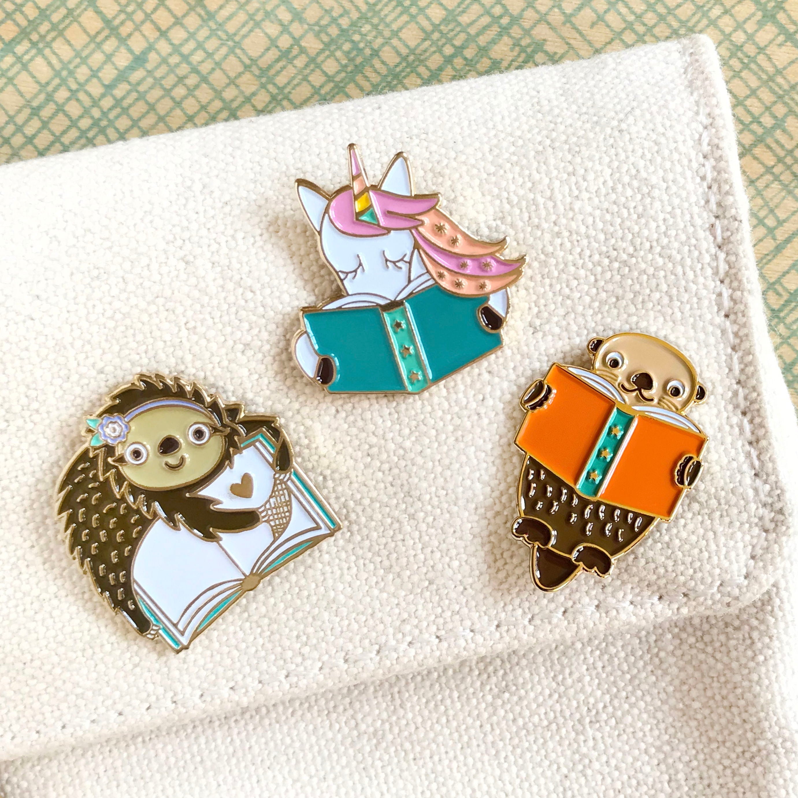 Book Lover Flair Collection (Volume 1) Enamel Pin Gift Set