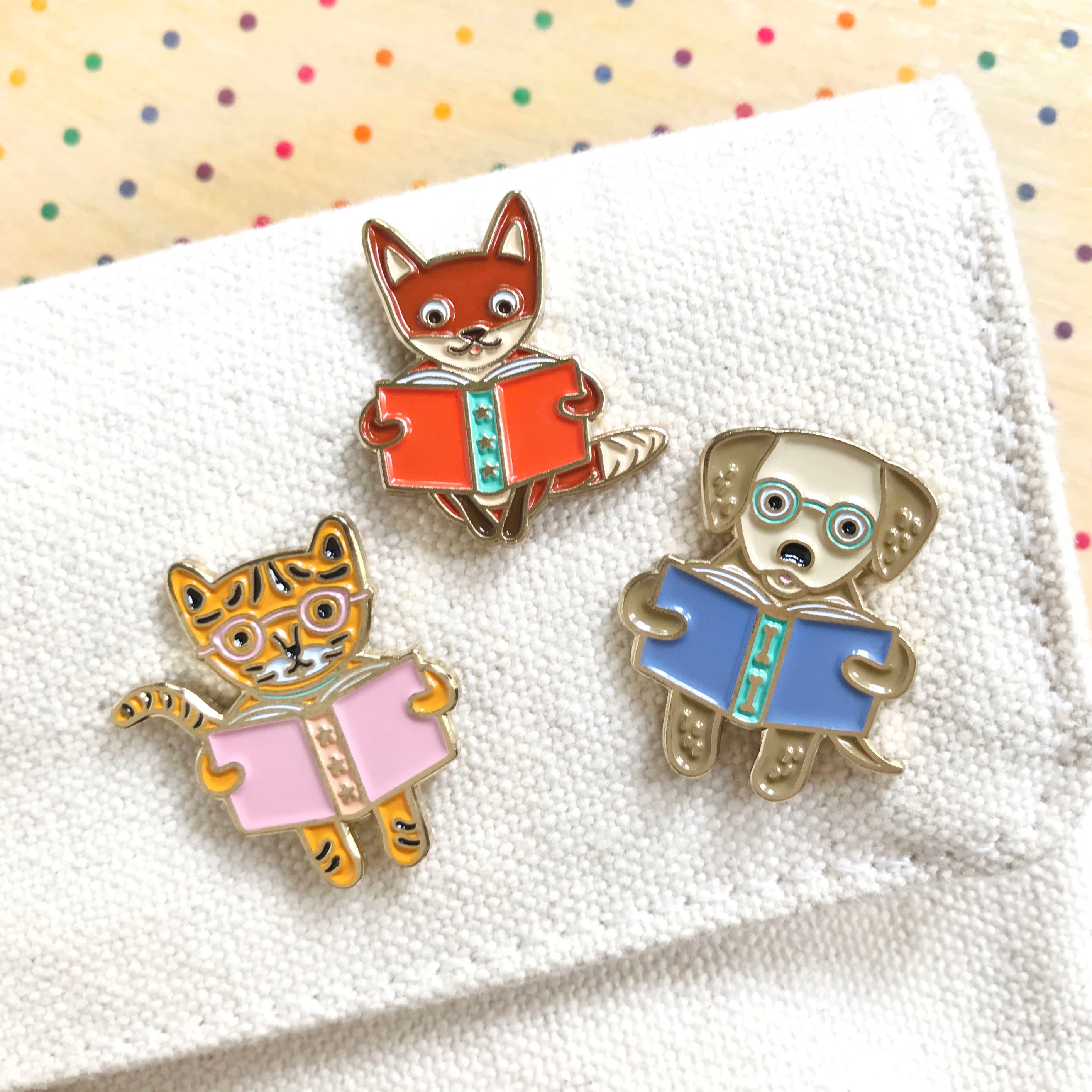 Book Lover Flair Collection (Volume 2) Enamel Pin Gift Set