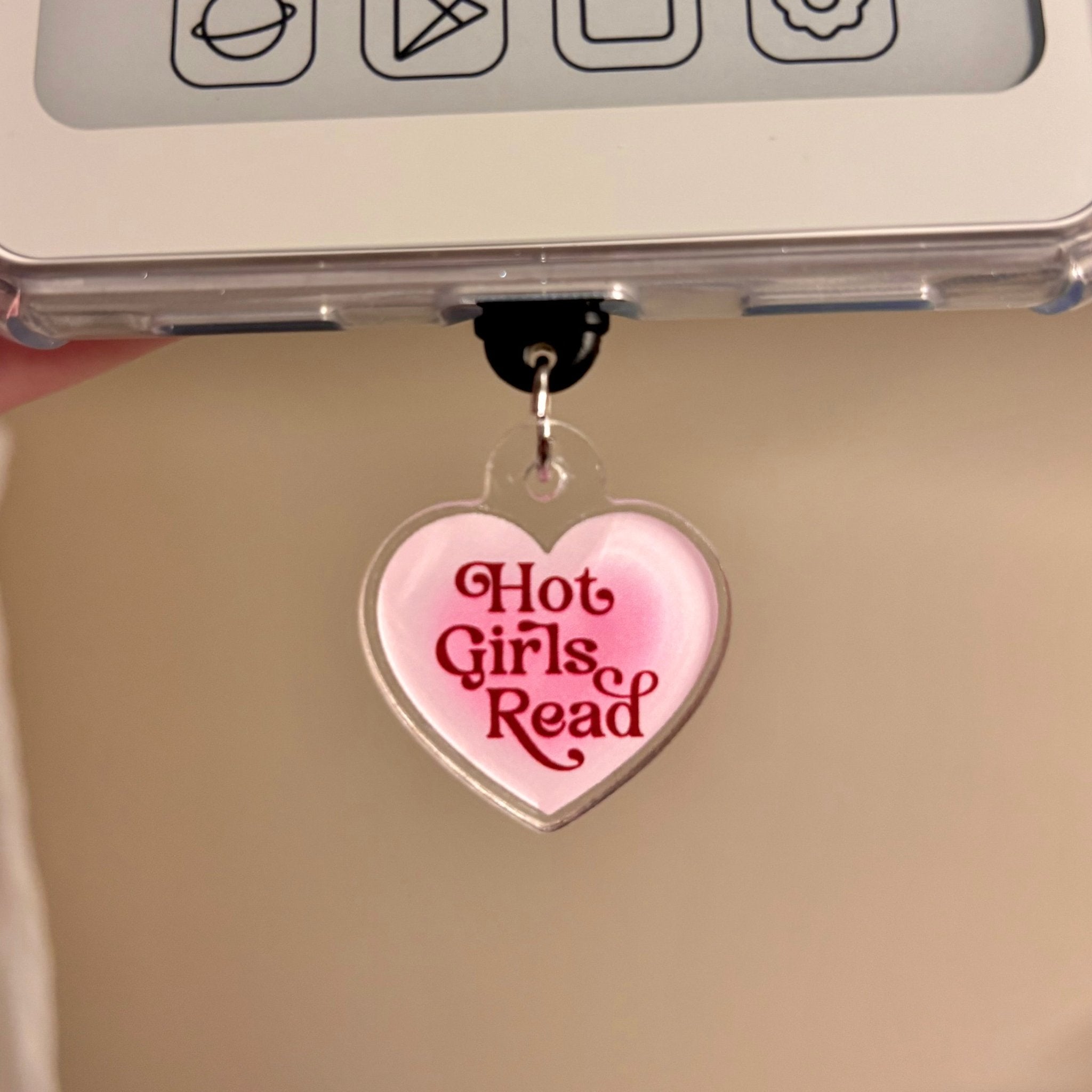 Hot Girls Read USB-C Dust Plug