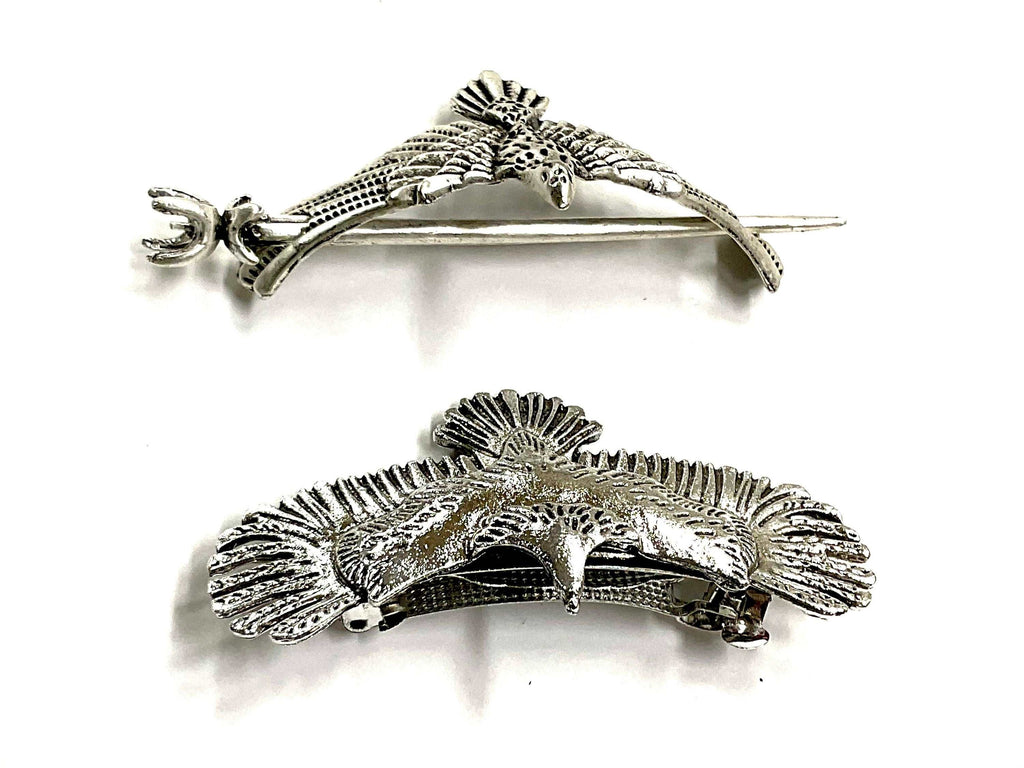 Eagle barrette pullback hairpin hairstyle clip hair accessories