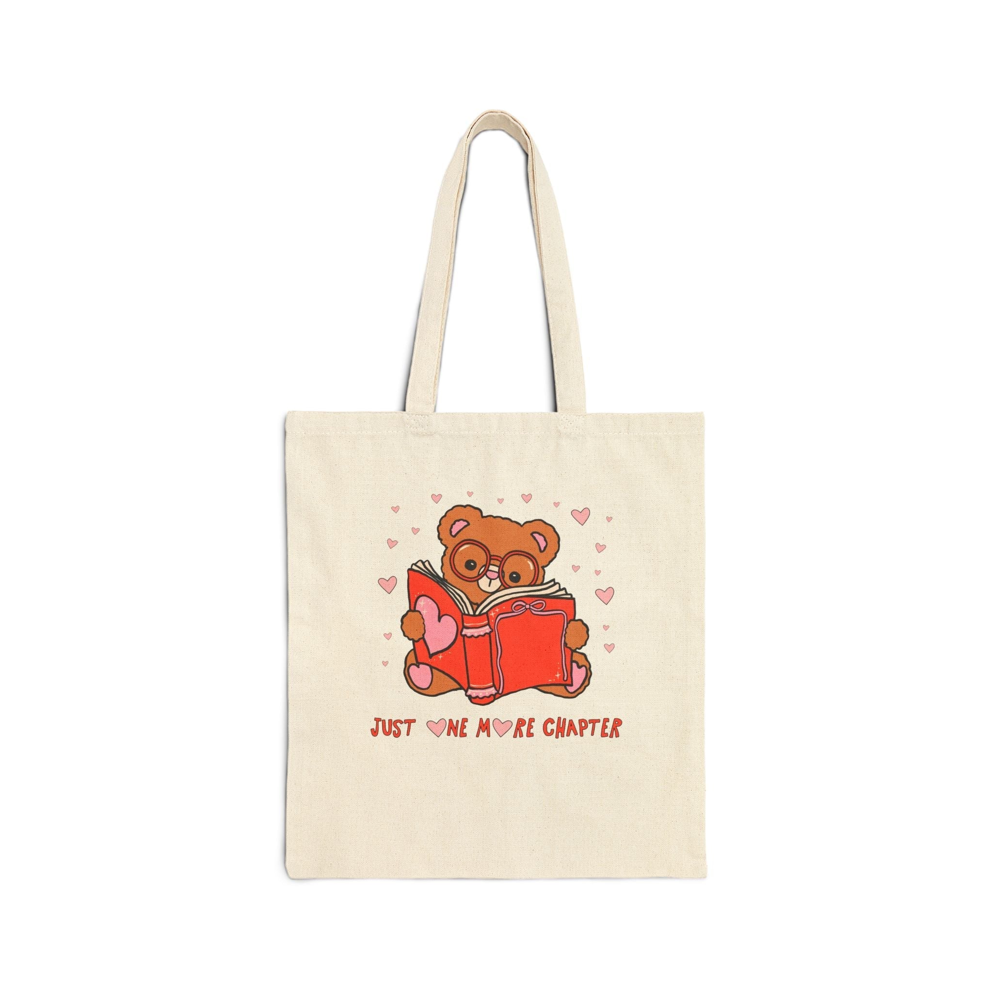 Just One More Chapter Bookish Bear Tote