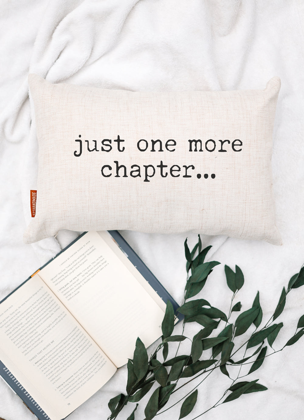 Book Pillow - Just One More Chapter