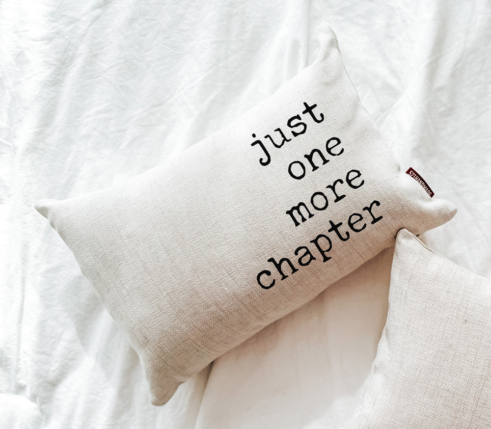 Book Pillow - Just One More Chapter Minimal