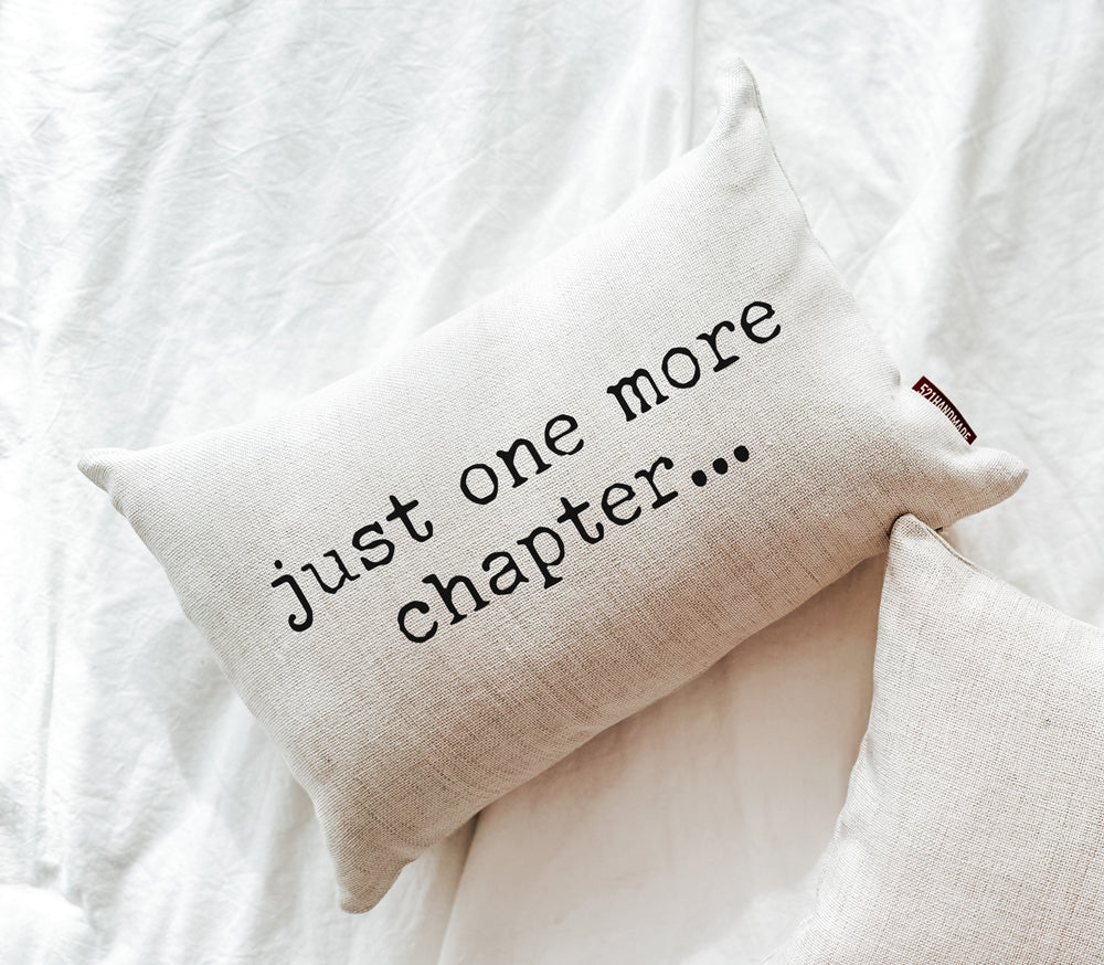 Book Pillow - Just One More Chapter