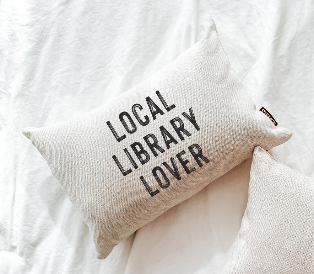 Book Pillow - Local Library Lover