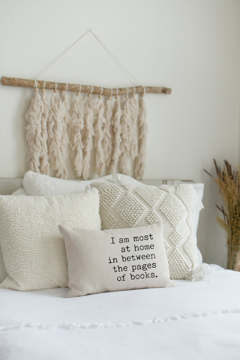 Book Pillow - Pages of Books