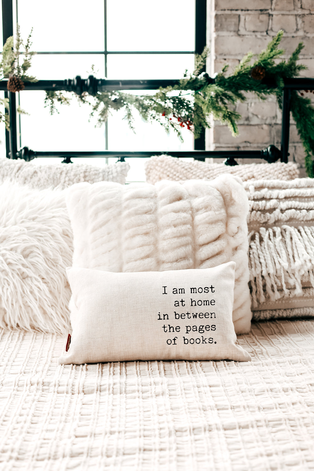 Book Pillow - Pages of Books