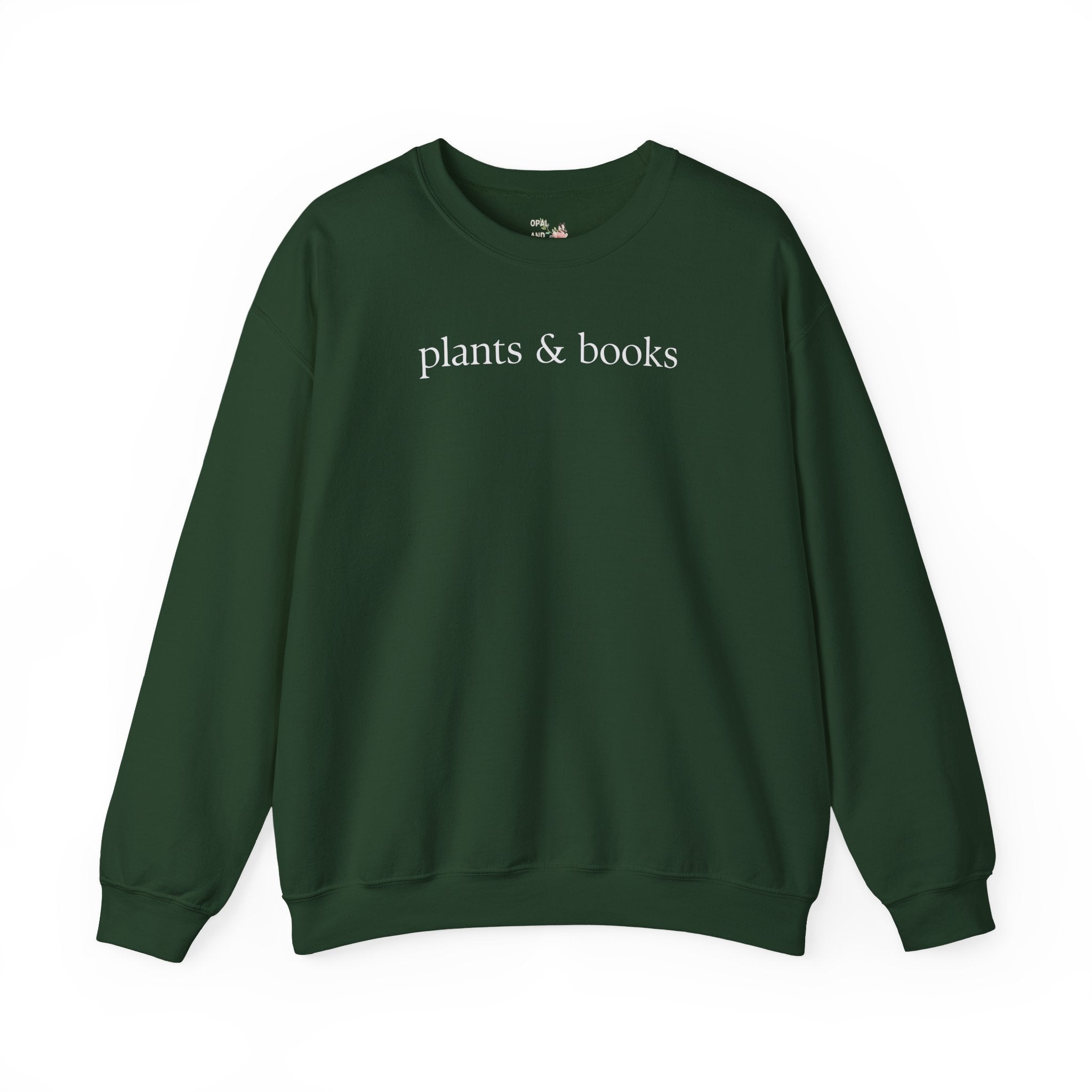 Plants and Books Sweatshirt
