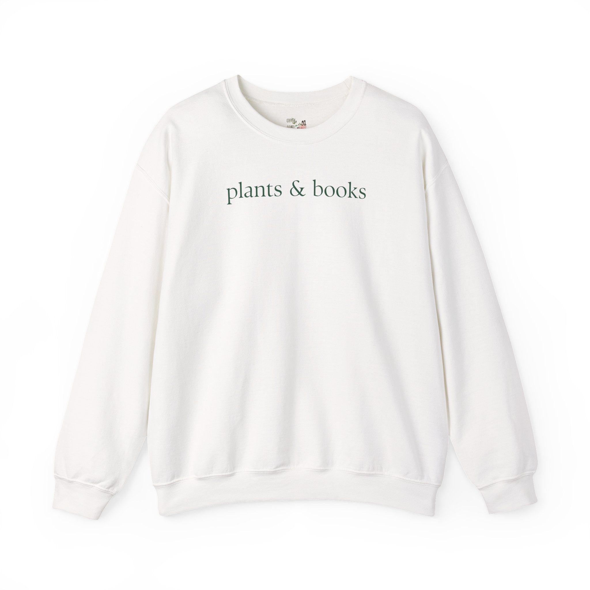 Plants and Books Sweatshirt