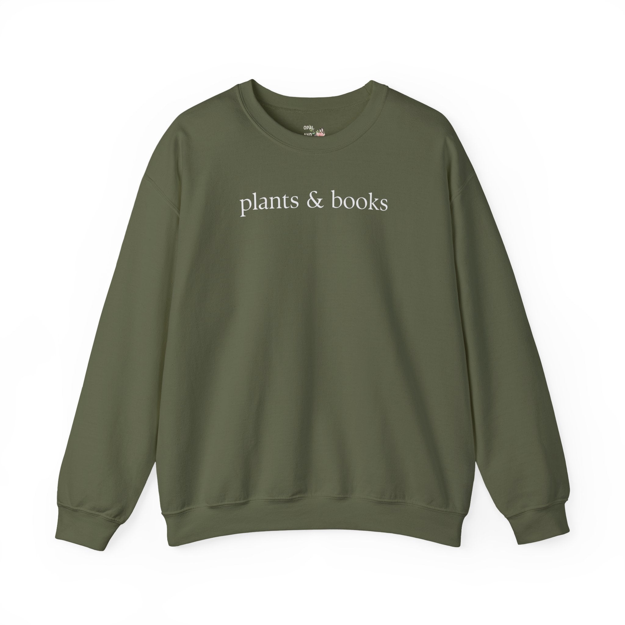 Plants and Books Sweatshirt