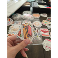 Reading Sticker Pack, 15 Stickers in one Pack