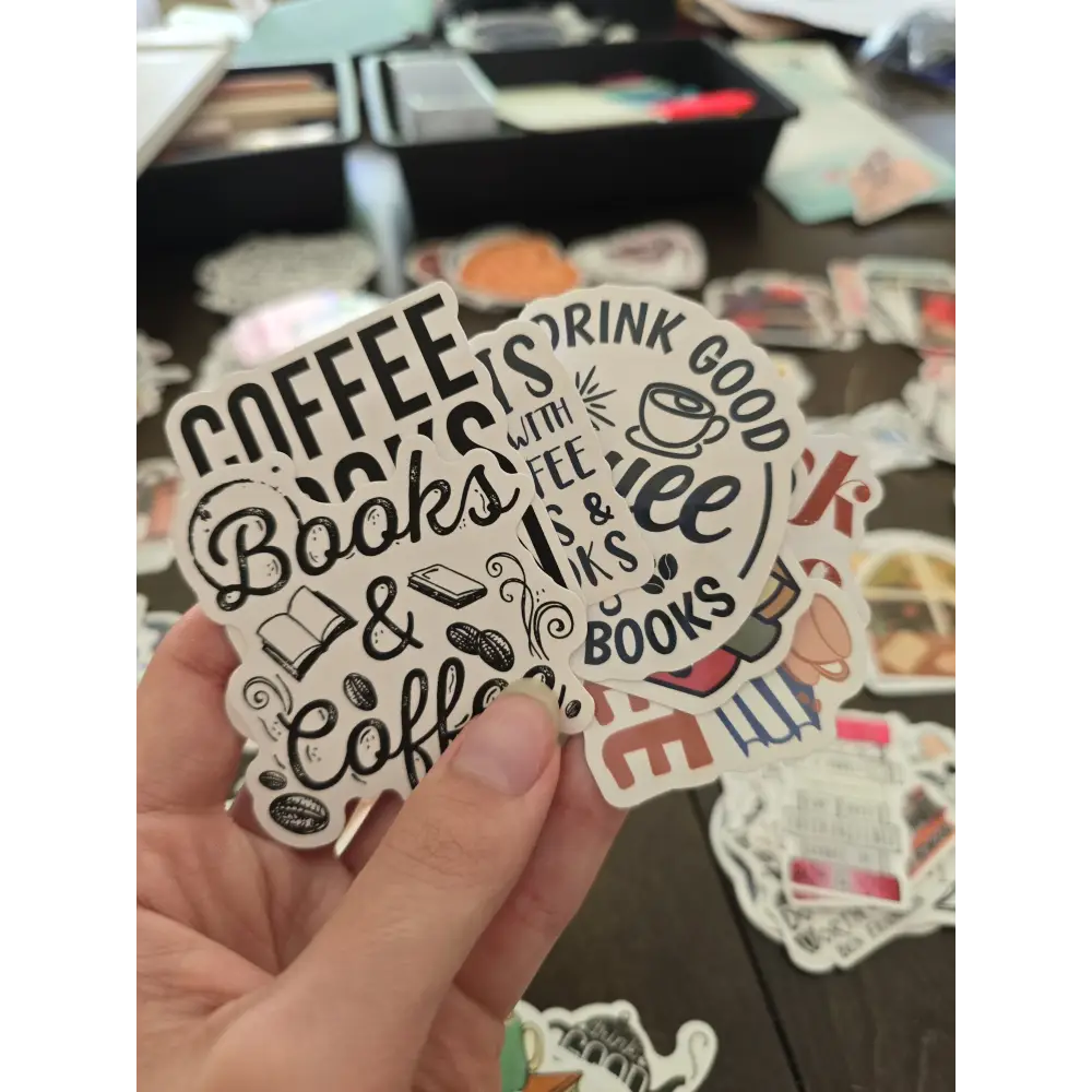 Reading Sticker Pack, 15 Stickers in one Pack