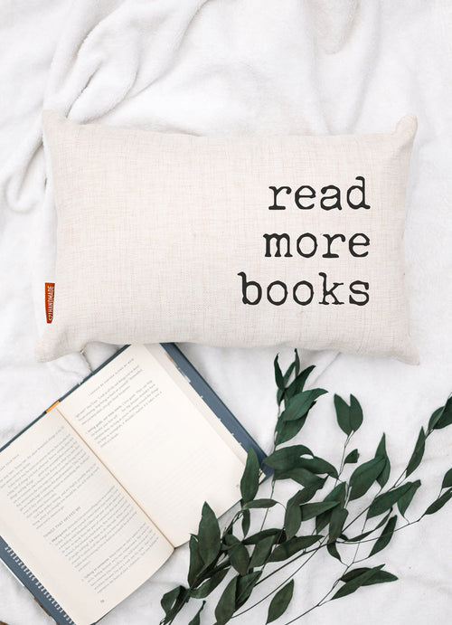 Book Pillow - Read More Books